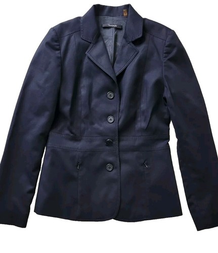 Tahari Arthur S Levine Womens Size 6 Vietnam Black Four Button Blazer Jacket