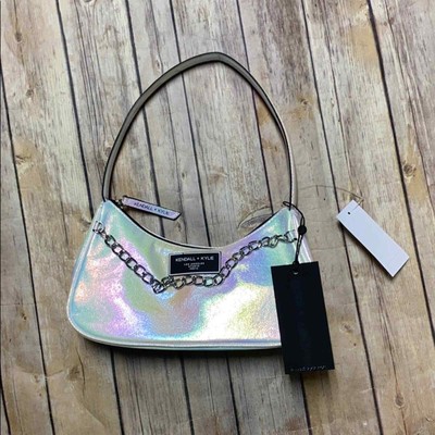 iridescent shoulder bolsa
