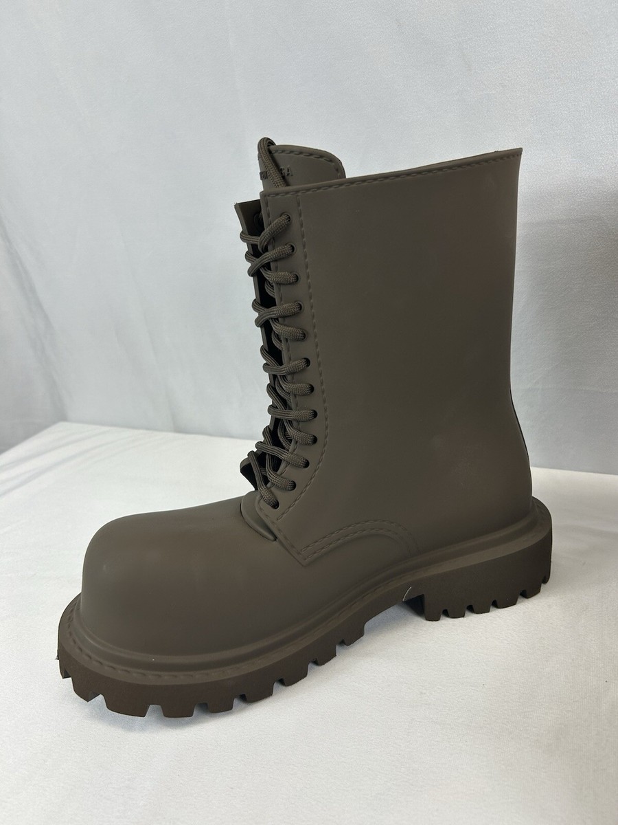 Balenciaga Steroid Boots in Brown Sz US 9 | eBay