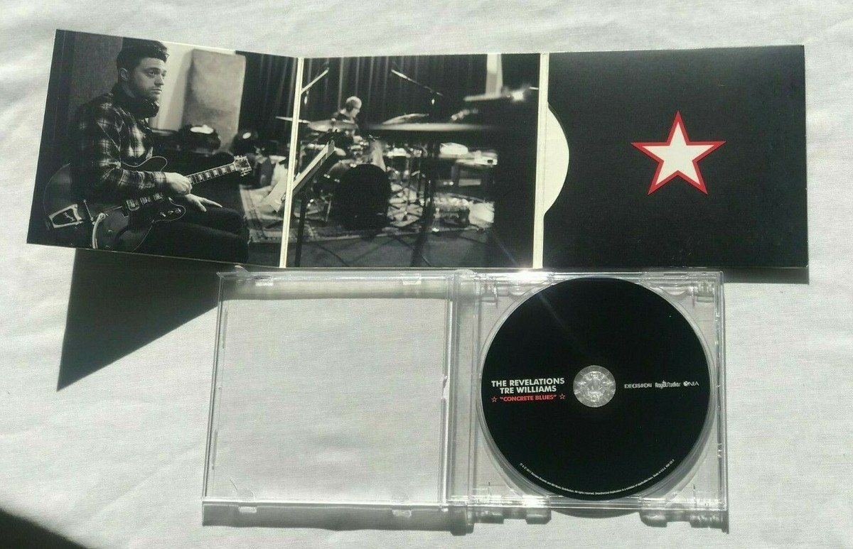The Revelations w/ Tre Williams – Concrete Blues CD AUTOGRAPHED
