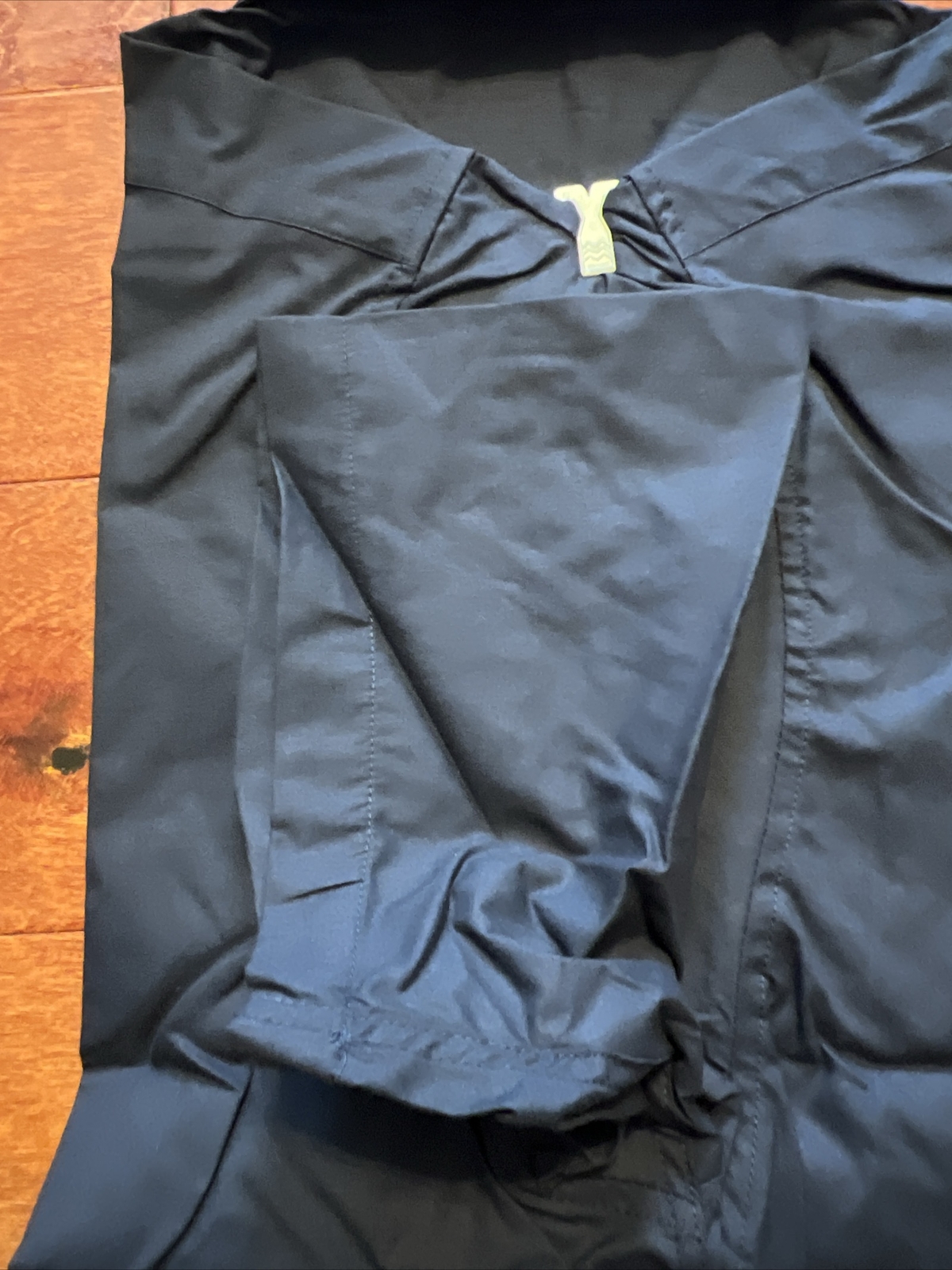 Galaxy by Harvic Mens Navy Slim Fit Collared Button-Down Shirt XL NWT $38