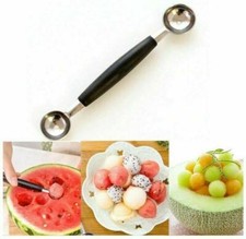 Stainless Steel Scoop Ice Cream Maker Double Ended Headed Fruit Ice Cream Spoon
