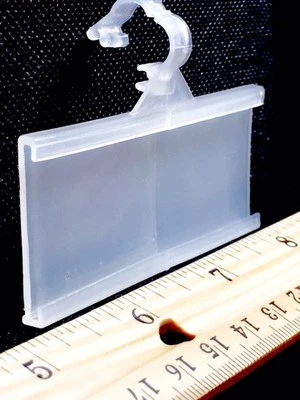 PRIME ⭐TOP PICK!⭐ 20 PRICE SIGN TAG BARCODE LABEL STORE WIRE RACK HOLDERS (HEAVY DUTY)