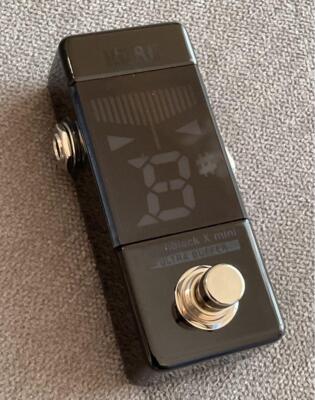 KORG Pitchblack X mini Guitar Bass Pedal Tuner Compact ULTRA BUFFER PB-X-MINI