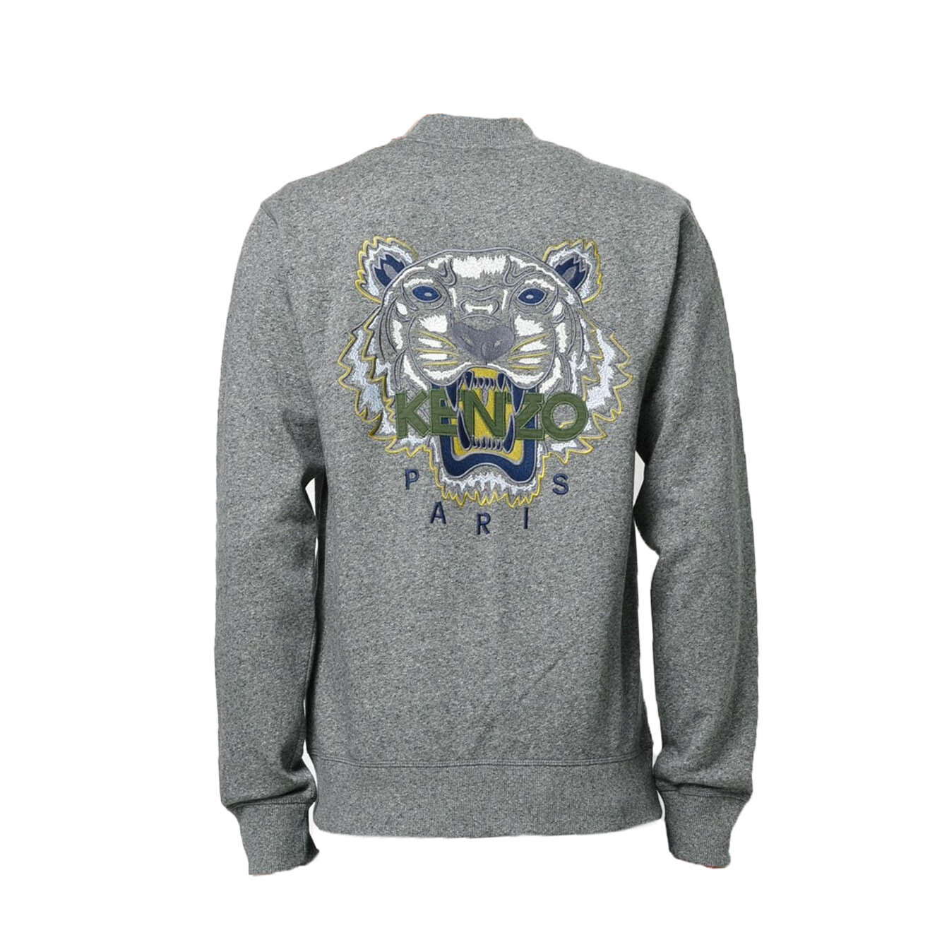 Спортивная куртка Kenzo Mens Tiger Teddy Blouson F765BL7324XC серого цвета - АБСОЛЮТНО НОВАЯ 33590₽