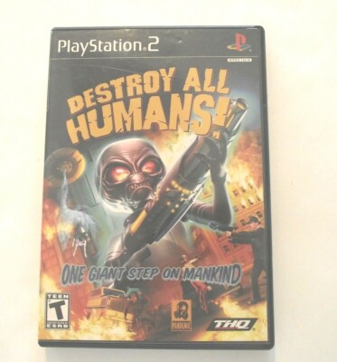 Destroy All Humans (Sony PlayStation 2, 2005) (bin z)