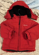 London Fog Red Coat 24M Good Condition