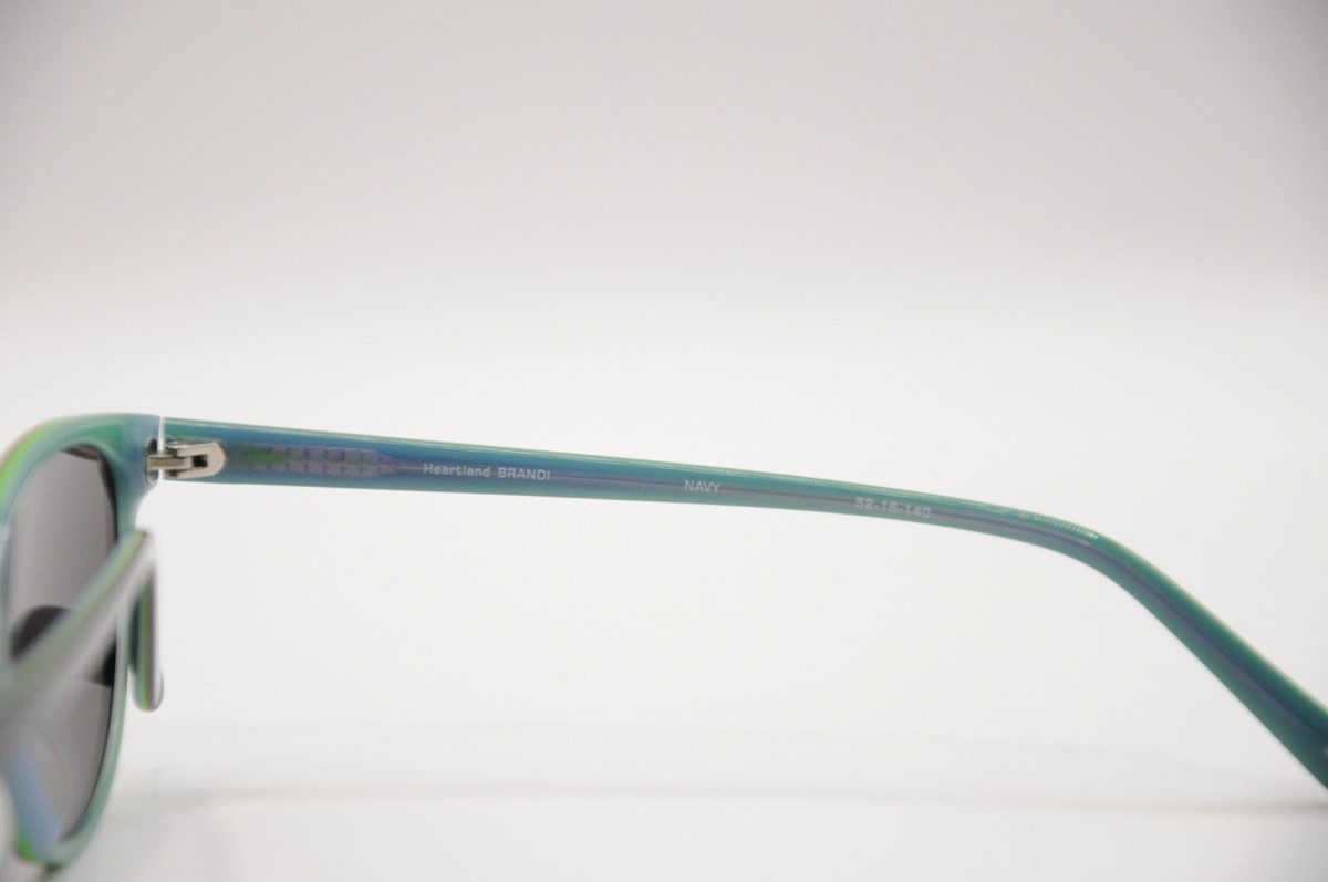 HEARTLAND BRANDI CAT EYE EYEGLASS FRAMES BLACK 52-16-140 NEW 