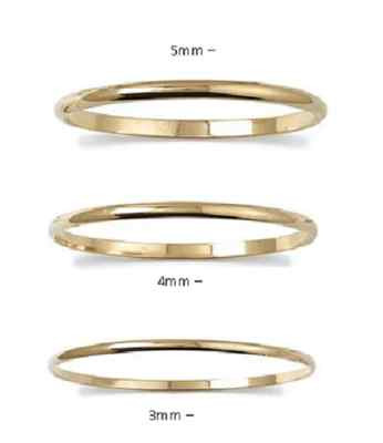 Bracelet Demi-Jonc Plaqué Or 18 Carats - Diamètre 7cm - Neuf Avec Étiquettes