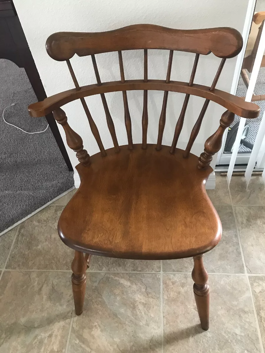 Ethan allen comb back chair deals