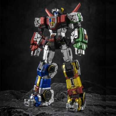 Lucky Cat Micro Cosmos MC-01S metal color Elvis Voltron GoLion Set