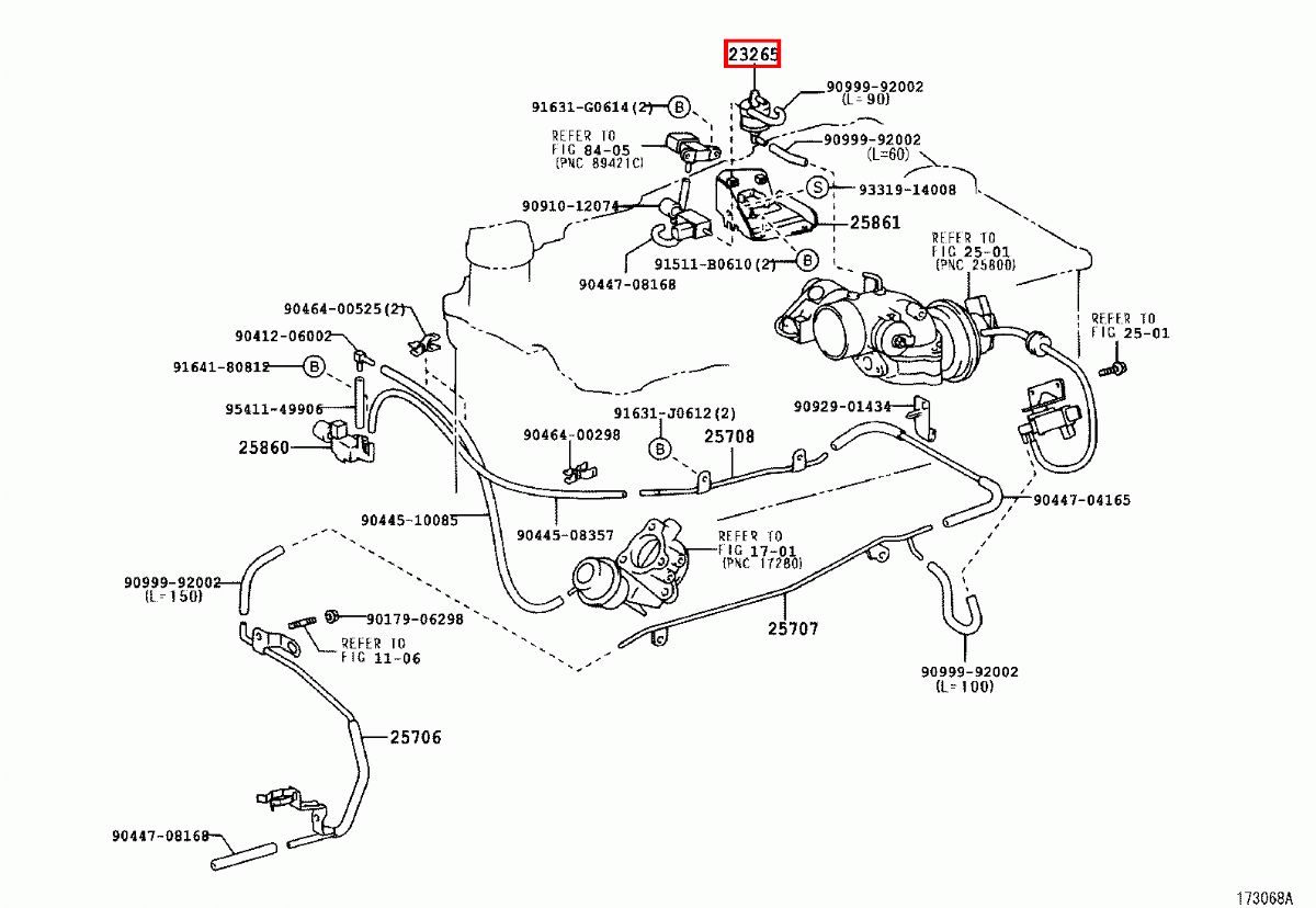 Genuine LandCruiser VDJ79 VDJ78 VDJ76 VDJ200 1VD MAP Sensor Oil