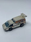 Vintage HOT WHEELS 1976 Spoiler Sport Gold Chrome Van Diecast 1/64 Hong Kong