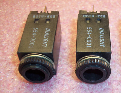 QTY (4) 554-0001 DIALIGHT LED SWITCH BASES NOS