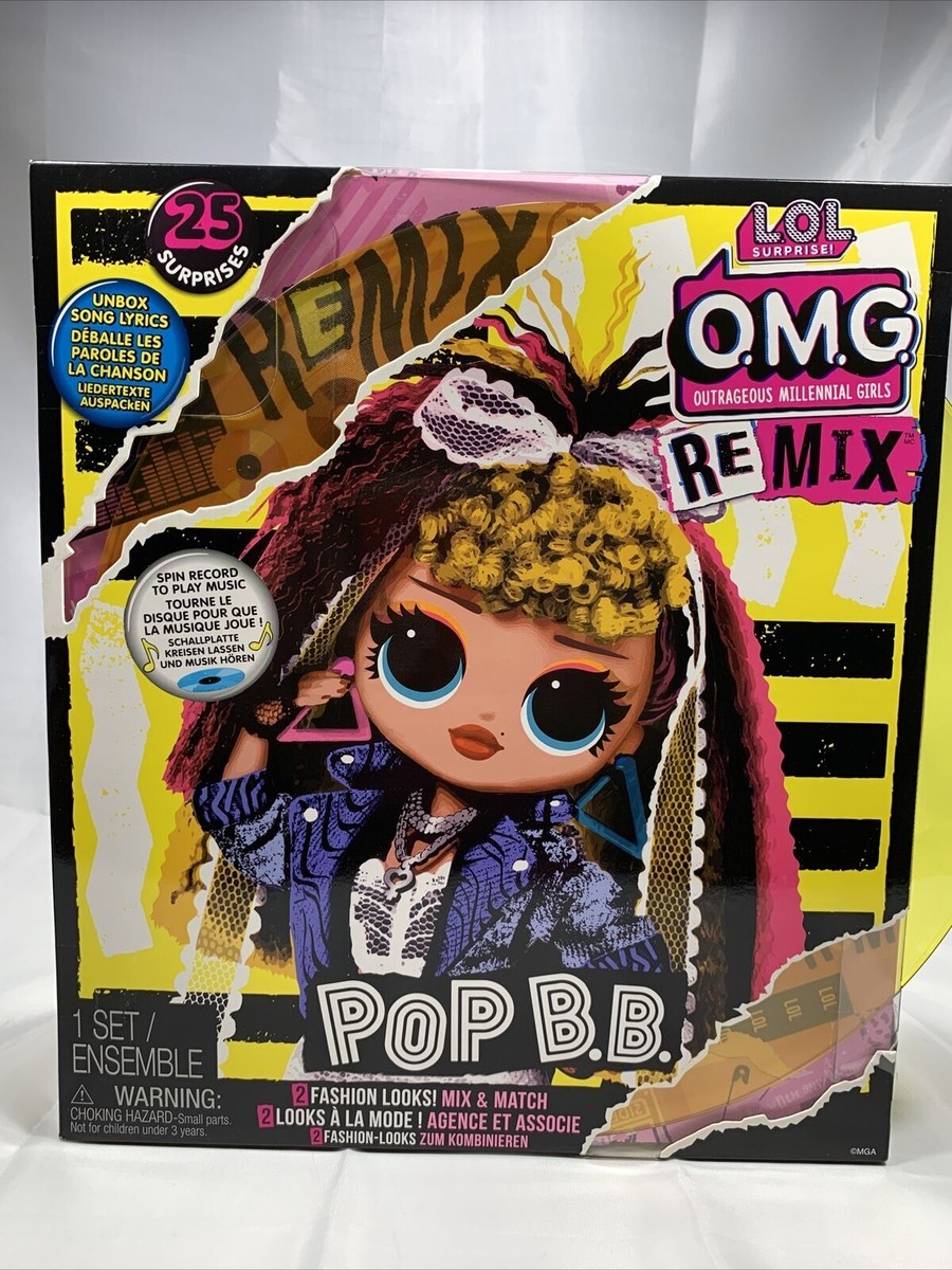 L.O.L. Surprise! O.M.G. Remix Pop B.B. Fashion Doll - 25 Surprises