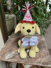 Raising Cane's PLUSH Limited Edition 25th Birthday Hat Dog 2022