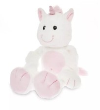 Baby Plush Toy Unicorn White Stretchy Rattle Stuffed NWT Spark Create Imagine