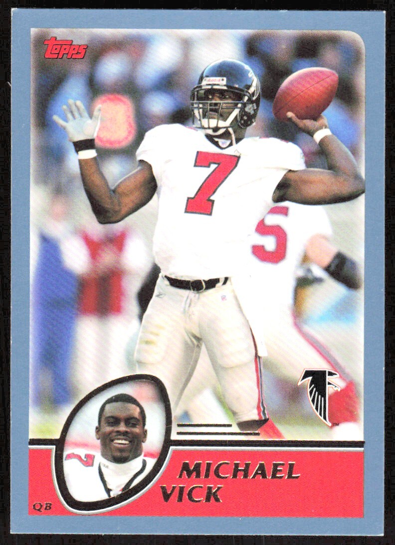 2003 6799B Topps Collection Michael Vick Atlanta Falcons #1