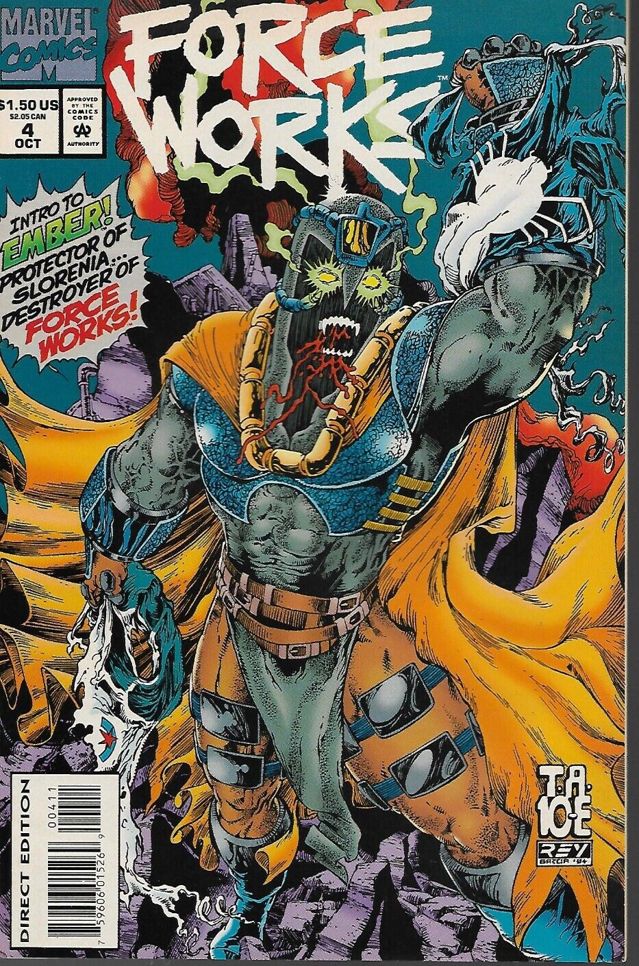 FORCE WORKS (1994) #4 - Back Issue