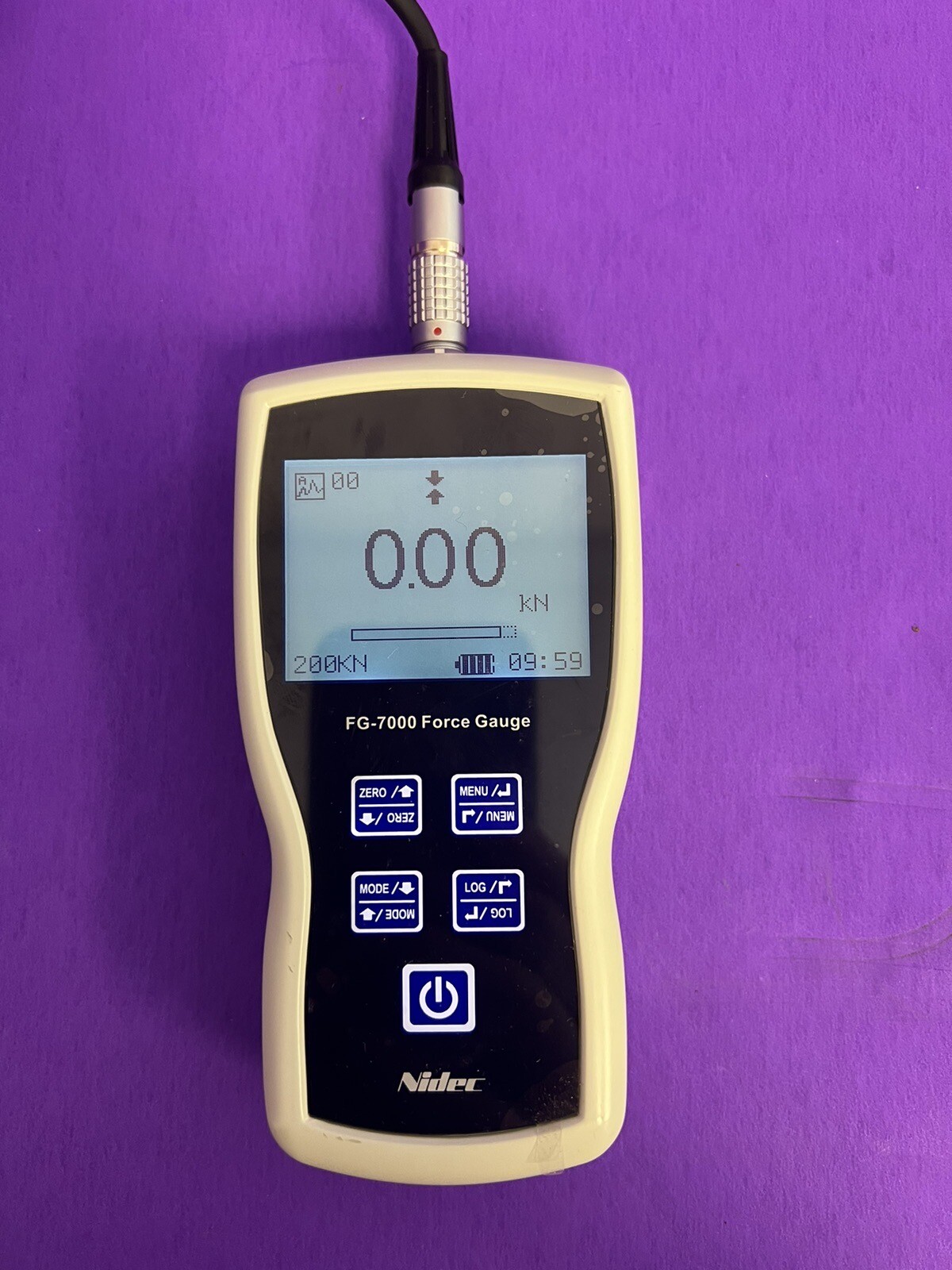 NIDEC DIGITAL FORCE GAUGE FG7000L AS IS eBay