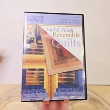 Sewing with Nancy Fold & Finish Reversible Quilts DVD