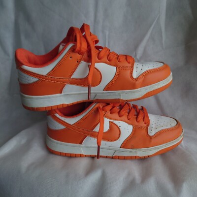 Nike Dunk low Orange Blaze White UK 6 -621078-006 | eBay UK