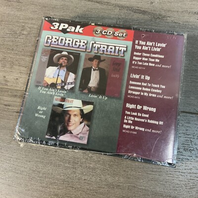 洋楽 Moe-Man Straight Real CD Right or Wrong by George Strait (CD, Mar-2001, Universal