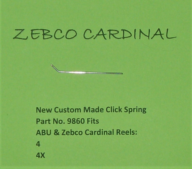 ② ABU Cardinal 4X ZEBCO CARDINAL 4 REEL & ABU CARDINAL 4 REEL NEW CUSTOM MADE CLICK