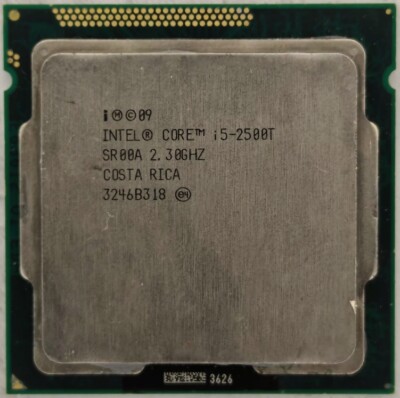 Intel Core i5-2500T SR00A Quad Core Processor 2.3 GHz, Socket LGA1155, 45W CPU