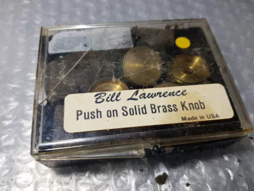 1978 BILL LAWRENCE BRASS KNOBS