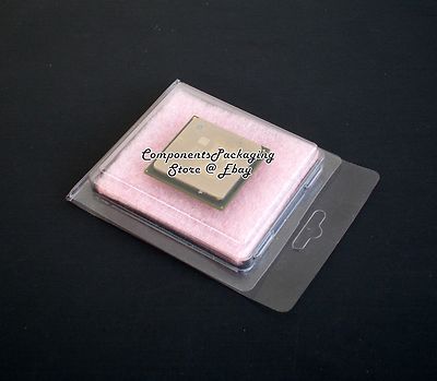 Intel Processor Clamshell Shipping Case + Anti Static Foam 2.5x2.15'' - Qty - 120