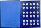 1946-1973 Roosevelt Dime Silver/Clad AU/BU Complete Set-Whitman Deluxe Album (U)