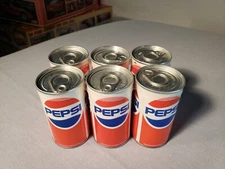 NOS Vintage PEPSI 6-PACK CANS FACTORY SEALED Golf Balls UNUSED 2 BALLS PER/CAN