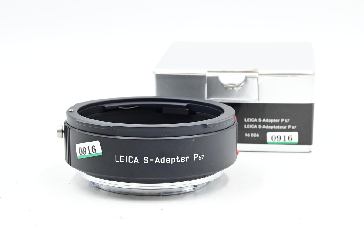 LEICA - bones Leica s to Pentax 6×7 ライカS Leica 16026 S Adapter P67 Pentax 6x7 Lens to Leica S Camera
