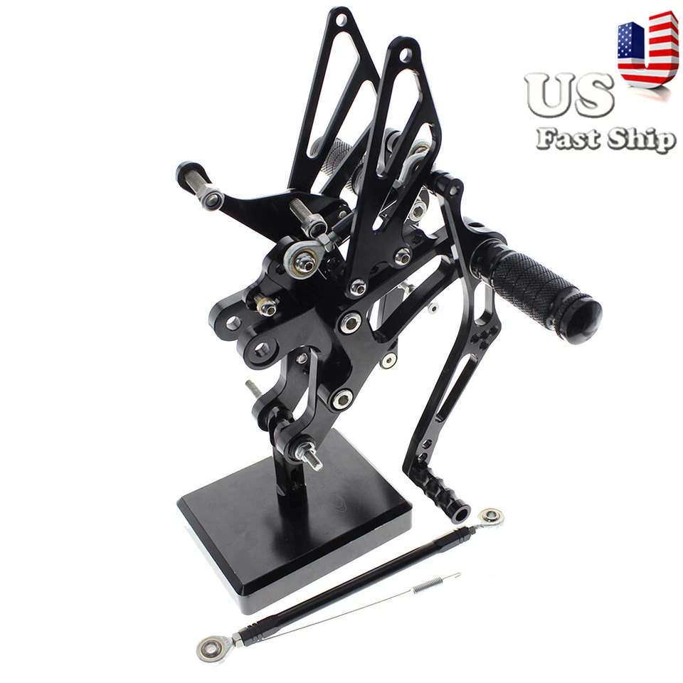 Reposapiés de motor juegos traseros para Yamaha YZF R1 1998 1999 2003 2002 2001 2000 Foto 4 de 4