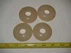 Set of 4 1934-1941 Mopar Interior Door Window Handle Escutcheon ESC3-Ivory