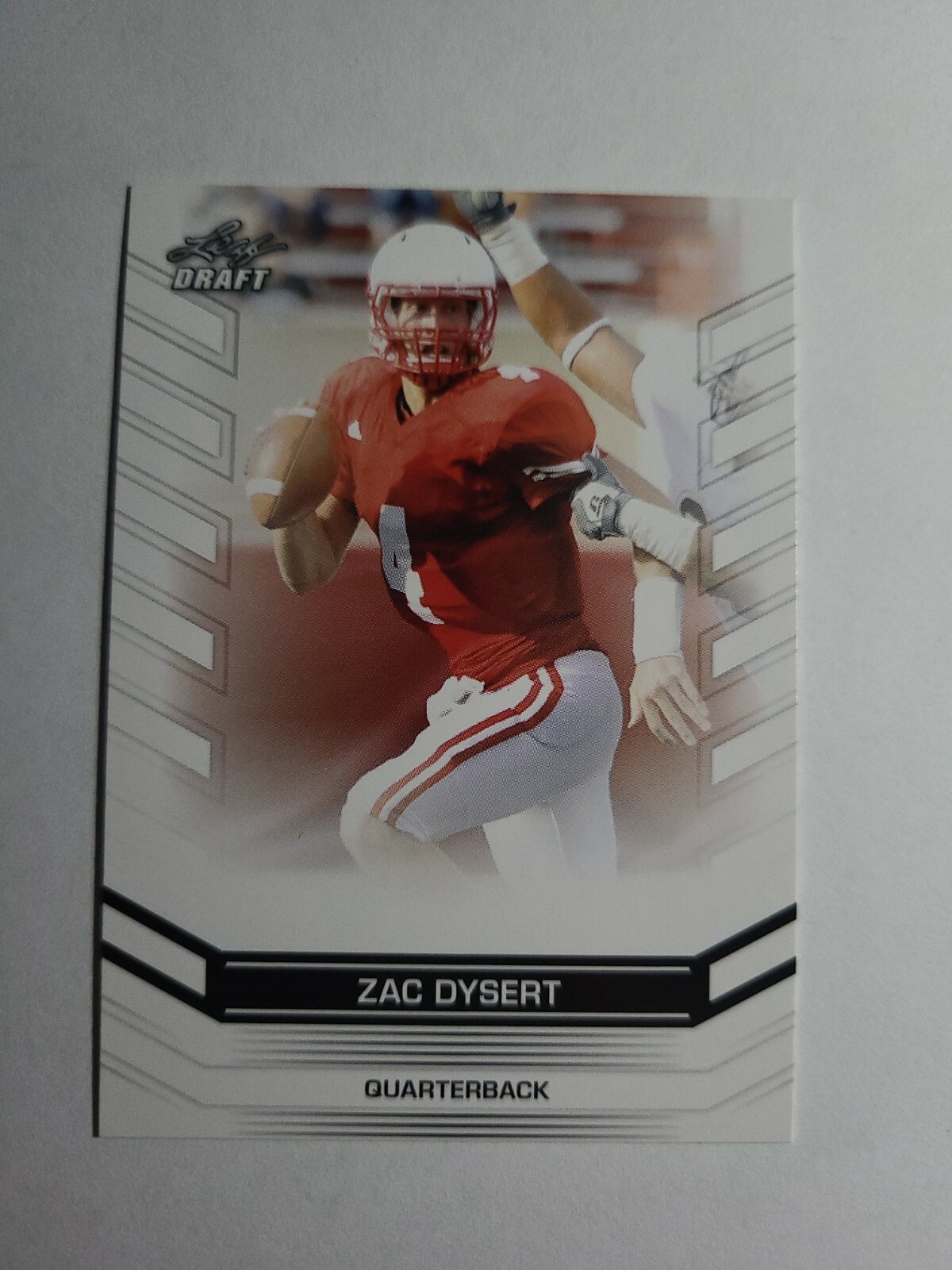 ZAC DYSERT 2013 LEAF DRAFT FOOTBALL CARD # 77 D6132