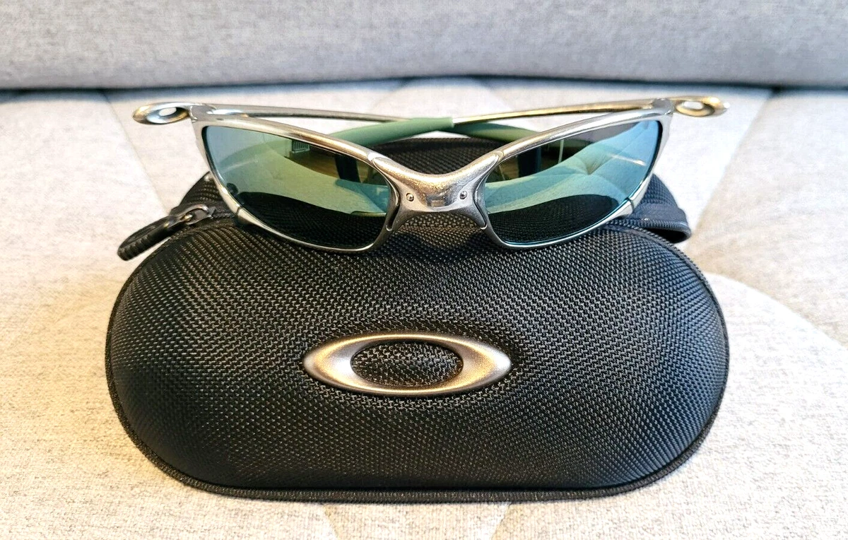 Oakley Juliet Custom Polished with Emerald Lenses (Custom Ichiro