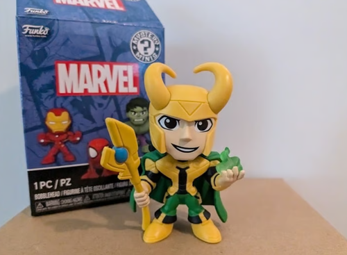 Funko Mystery Minis Loki - Marvel New Classics 2024 Avengers 1/72 Chase - 第 1/7 張圖片