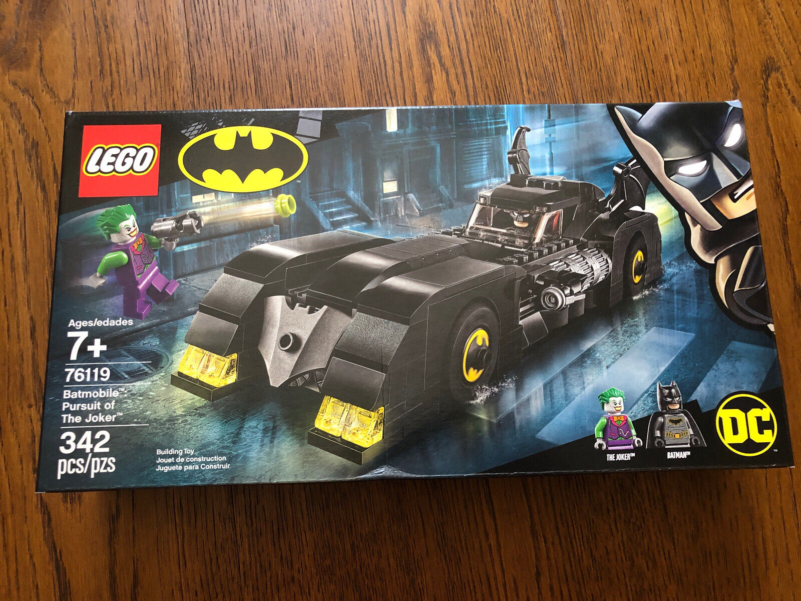 LEGO DC Superheroes Batman Batmobile Pursuit of The Joker 76119 NEW SEALED Fast