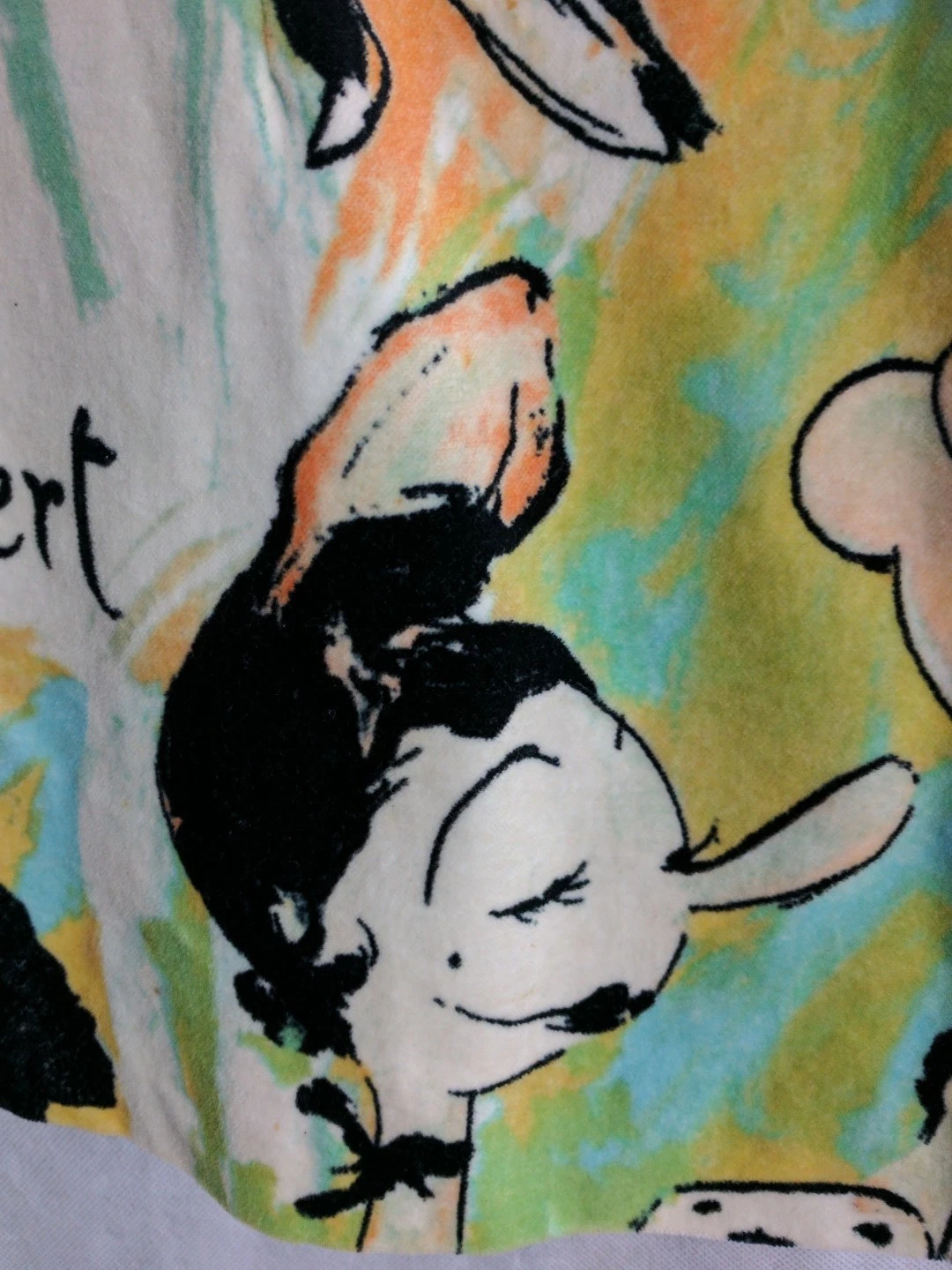 Abito Moschino economico e chic archivio vintage Popeye oliva oil velluto feltro