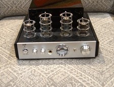 Monoprice Stereo Hybrid Tube Amplifier - 15 Watts (RMS) + Bluetooth