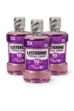 Image of 3 X Listerine Total Care 10-in-1 Mouthwash Fresh Breath