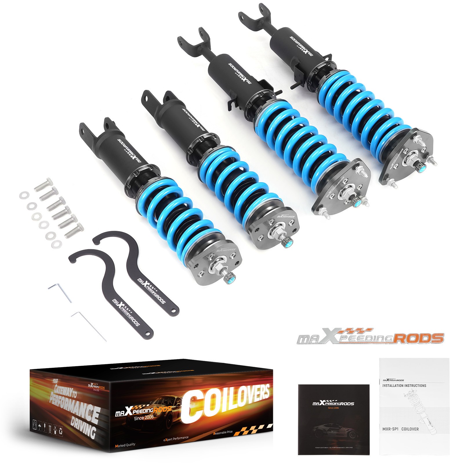 Coilover Suspensions Struts For Nissan 350Z Z33 Skyline Coupe 2003-2008