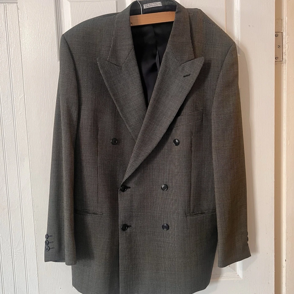 Chaqueta Blazer Vintage Emanuel Ungaro 100% Lana Para Hombre 42 R  Foto 2 de 4