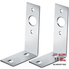 Galvanized Trailer Light Brackets Mounting L Shape Tail Light Bracket 2 Sliver