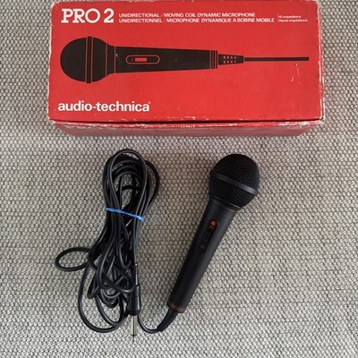 Audio-Technica PRO2 Mikrofon, dynamisches unidirektionales Schwingspulenmikrofon