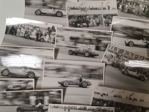 Großer Preis von Großbritannien 1952 27 x Original Fotos Silverstone Alberto Askari - Bild 7 von 17