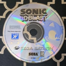 Sonic 3D Blast Sega Saturn, 1996 Disc Only – Tested