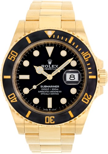 Rolex Submariner 126618LN 18k 41mm auto watch